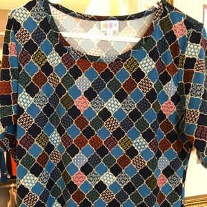 Lularoe Julia colorful